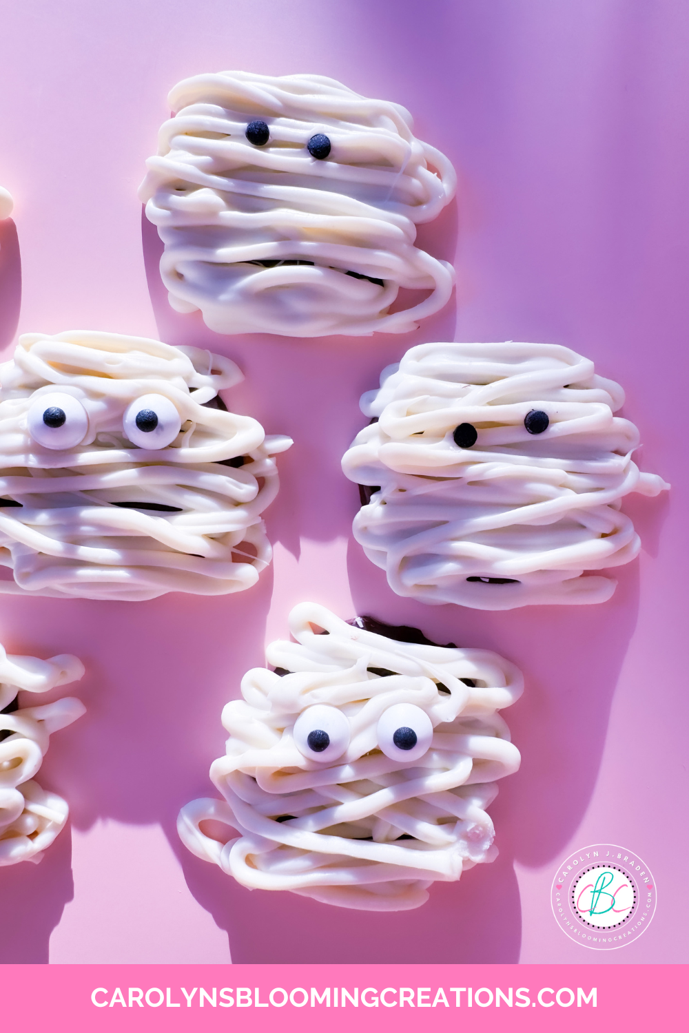 Easy DIY Mint Chocolate Yummy Mummy No-Bake Cookies — DIY Home